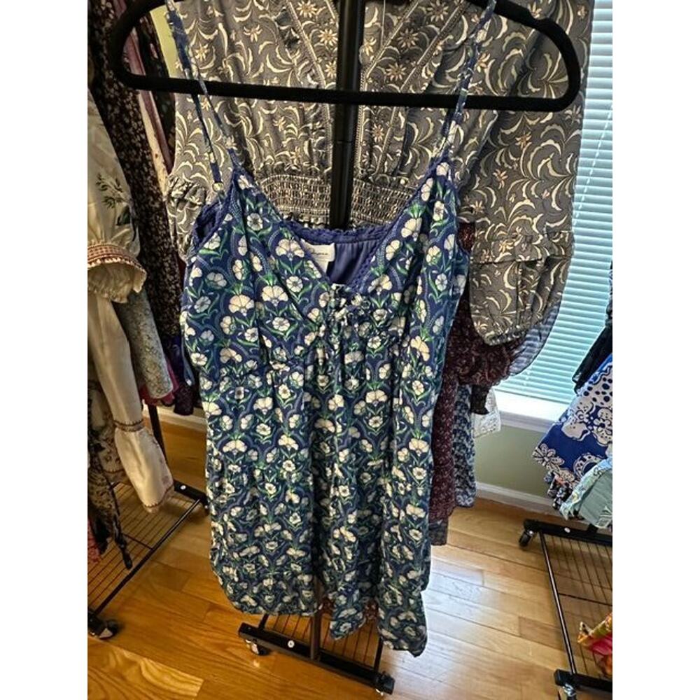 Japna Sundress Floral Cottagecore Babydoll Boho Size XL EUC